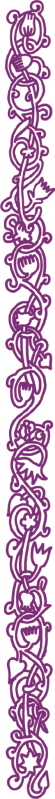 fresque fleurie violette pour les POC
